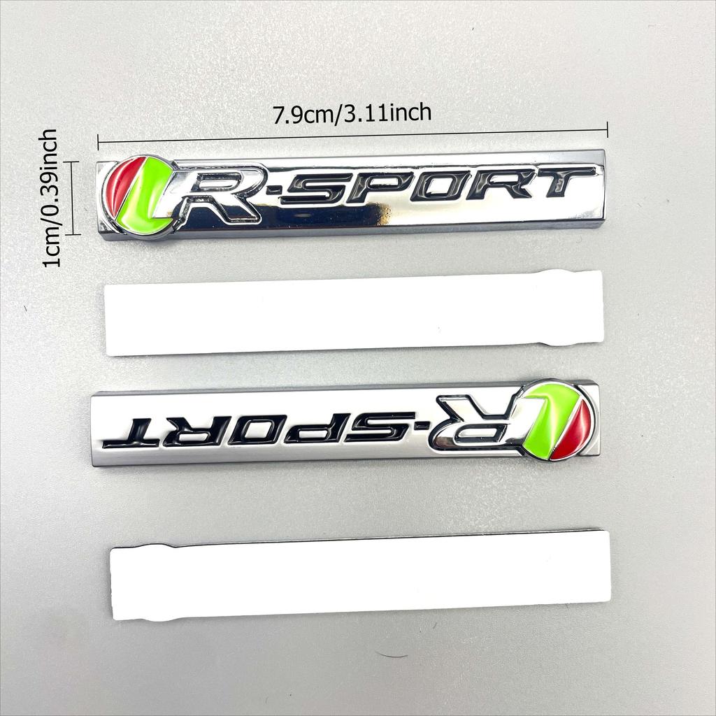 R-Sport Car Badge Emblem For E-Pace F-Pace Sticker Decoration