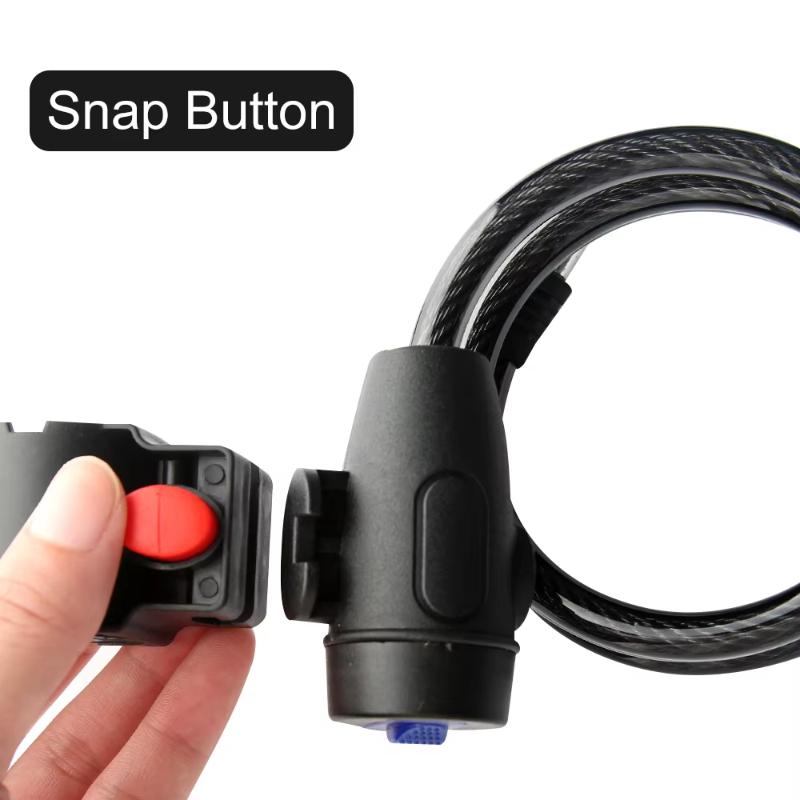 Zámek na kolo proti krádeži Mtb silniční kolo Zámek na ocelový drátěný řetěz Motocyklová přilba Skládací kolo Elektrokoloběžka Bezpečnostní visací zámek