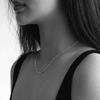 Basic Figaro Necklace (silver925)(2color)