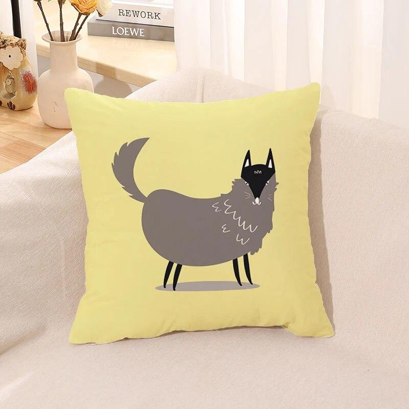 Sleeping Pillow Animal Cushion Cover Car Office Gift   Sofa   Decorative