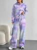 Vertigo European And American Autumn And Winter Casual Long-Sleeved Suit Women'S Hooded Sweater Trousers Two-Piece Set