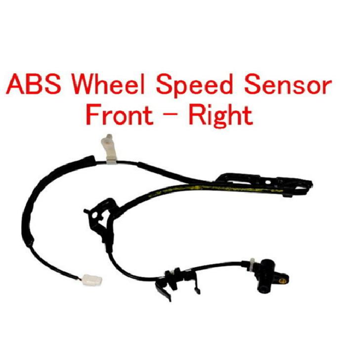 ABS Speed Sensor Front / Right Fits: Toyota Sienna 2004-2010 AWD  FWD