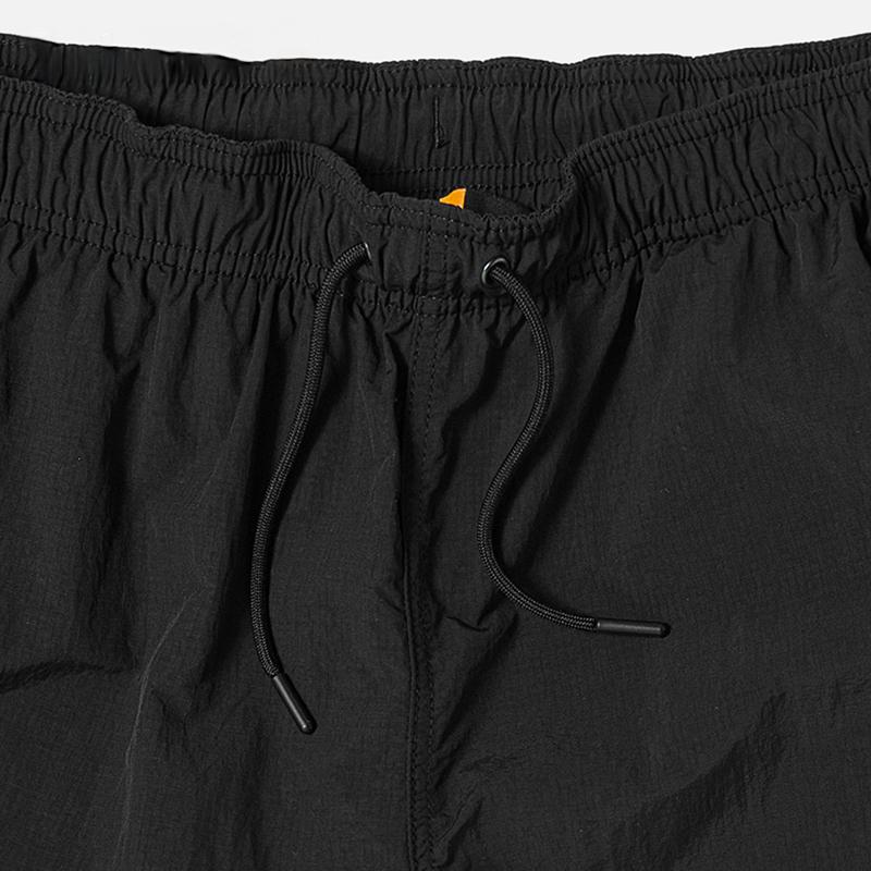 Timberland Outdoor Solid Color Logo Casual Shorts Unisex shorts Black A5ZZN-001