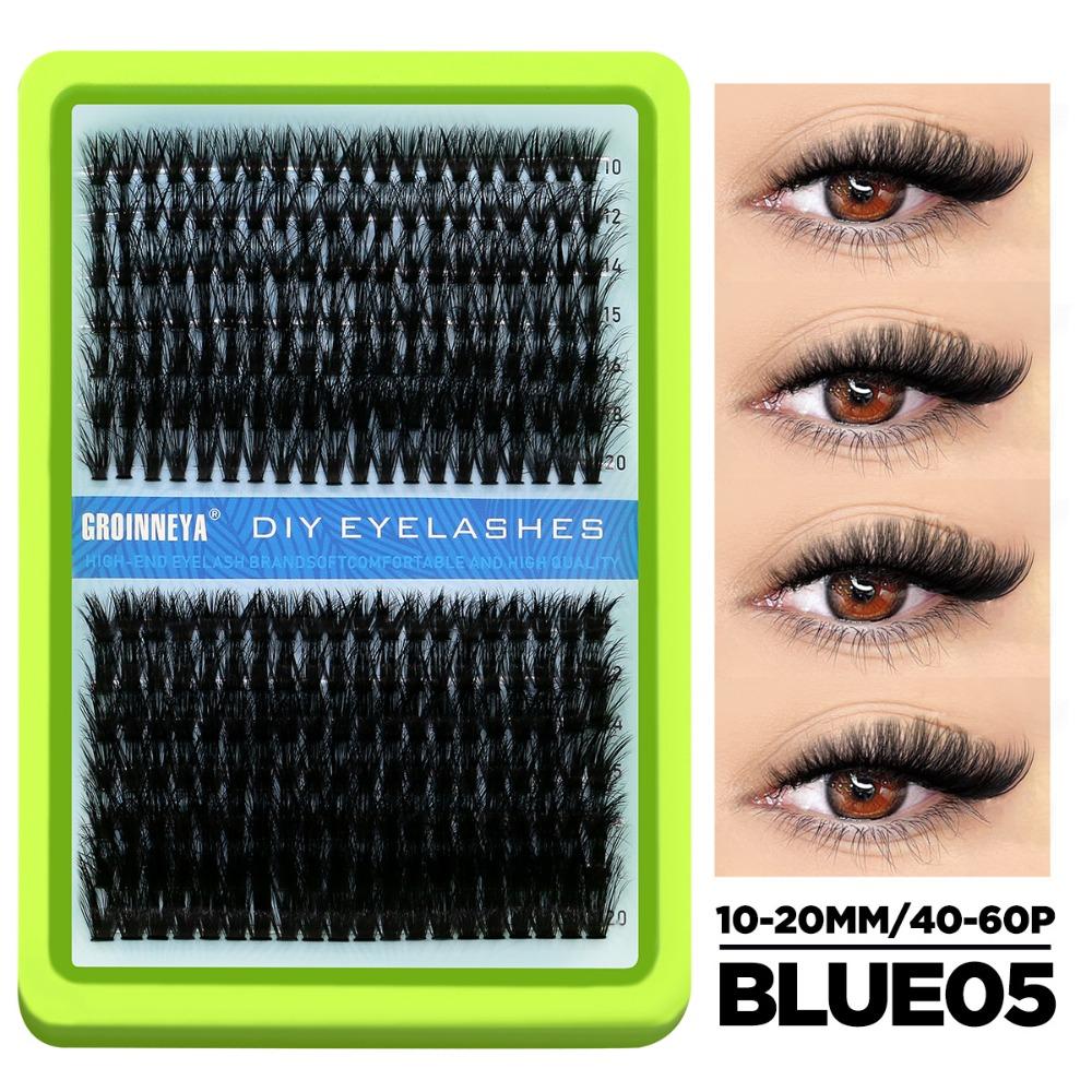 Natural Look 3D Faux Mink Lash Wispy Style DIY Lash Extension Kit  Makeup Enhancement