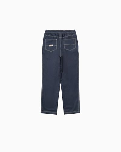 Converse Synthetic Denim Pants Men's Navy Medium