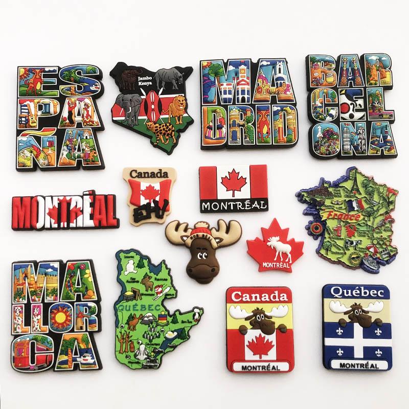 Kanada Kühlschrankmagnete Montreal Quebec Reise Souvenirs Heimdeko Hochzeit Geburtstagsgeschenke Message Board Magnetische Aufkleber