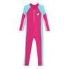 Kids Full Body UV Protection Swim Suit Long Sleeve Zipper Sport Bathing Suit for Girls Beach Surf and Swimming