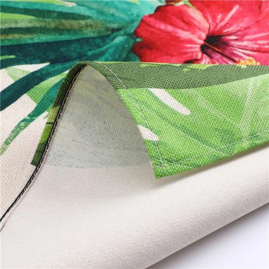 Cooking Bib Colorfast Easy to Wear Cotton Flax Nail Polish Lipstick Perfume Apron Kitchen Tool