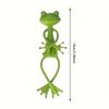 1/2/5PCS Frog Plant Stand Cute Frog Flower Pot Hugger Plant Climbing Fixture Clips Garden Frog Climbing Branch Planter