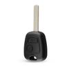 Car Key Shell For Peugeot 307 107 207 407 For Citroen C2 C3 Xsara Remote 2 Button Key Case Blank Cover Hu83/Va2 Blade