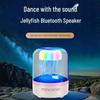 Dual TWS Bluetooth Speaker: Jellyfish Smart Colorful Sound USB Flash Drive Compatible