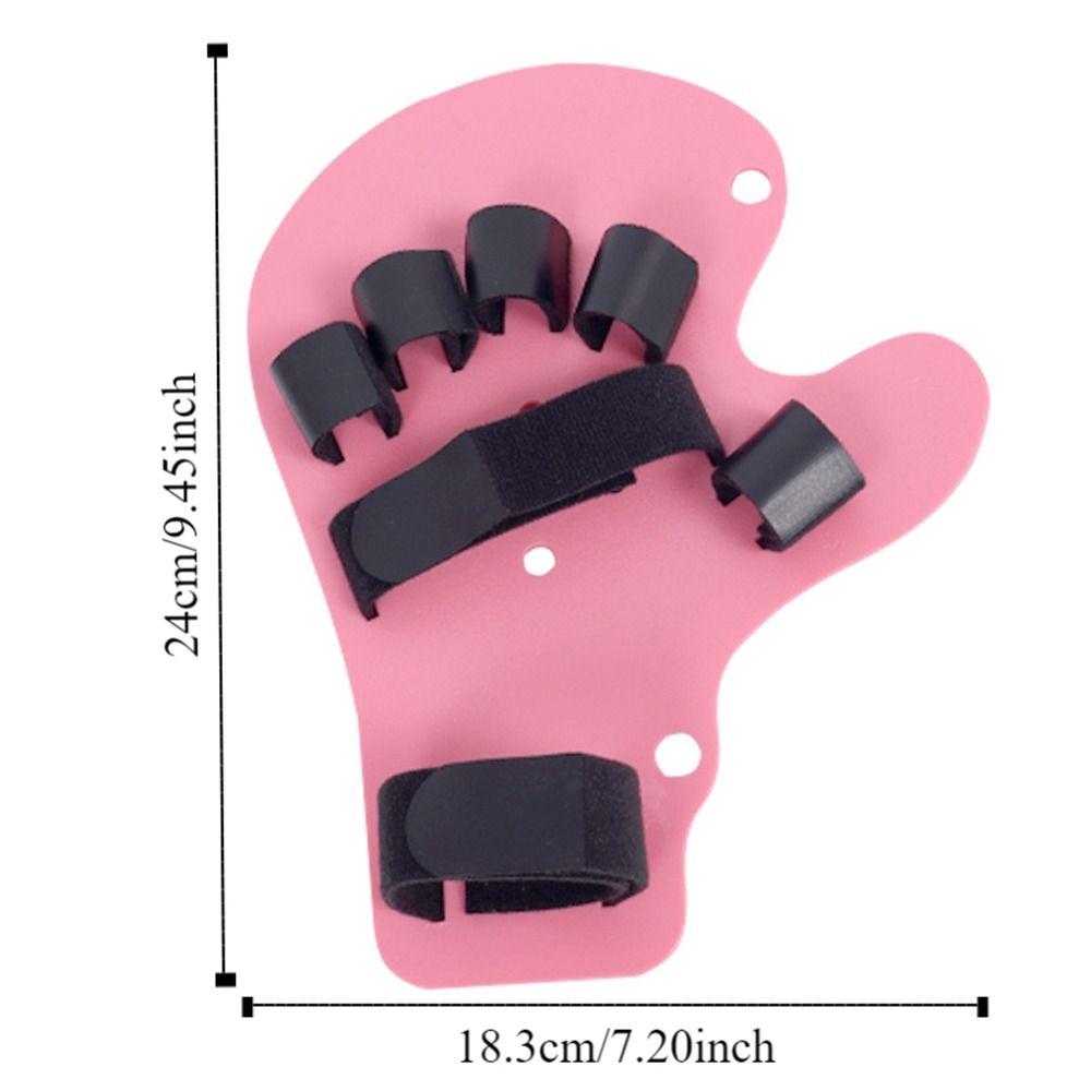 Adjustable Hand Wrist Finger Orthotics Training Stroke Hemiplegia Hand Splint  Thumb Injury