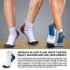 2x Stay Dry And Comfortable Quick Drying Fibers Sports Socks For Ankles Comfortable To Wear