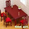 1 Piece Diy Accessories Miniatures Wooden Retro Simulation Dining Table Chair 1:12 Dollhouse Furniture Toy
