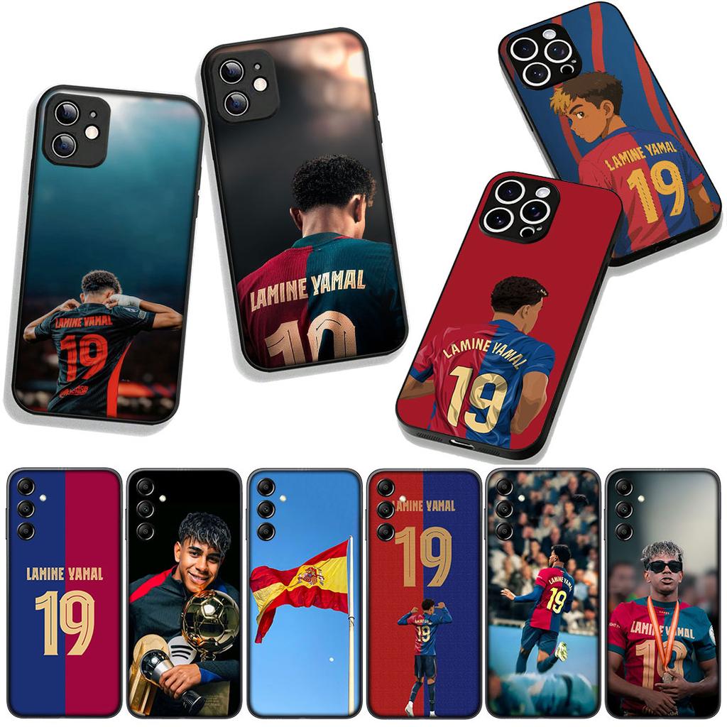 Soccer No 19 Sports Football No19 for Samsung Galaxy A36 A17 A26 A07 A35 A54 A53 A13 A33 A34 S8 S9 S20 S21 FE S10 Plus Case