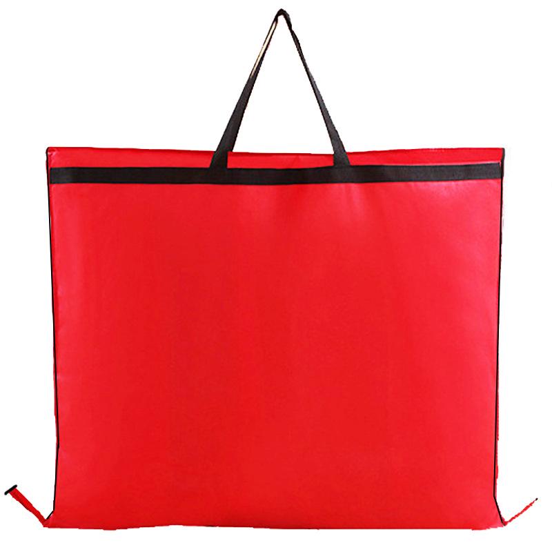 Capa Dobrável de TNT para Vestido de Noiva e de Noite à Prova de Pó com Bolsa de Mão de Uso Duplo