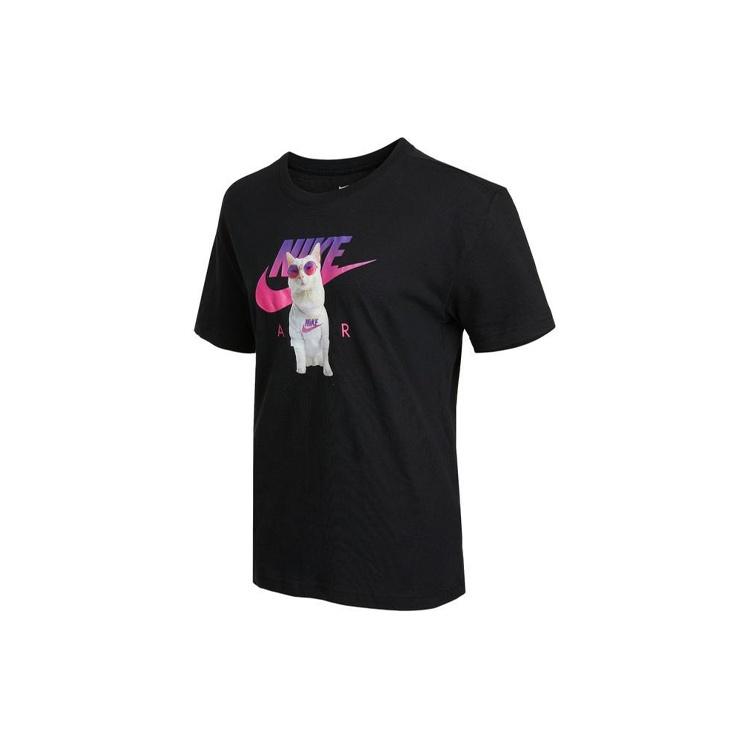 (WMNS) Nike AS W Nike Sportswear Tee BOY INSTACAT Black Women s DD1496-010 XS