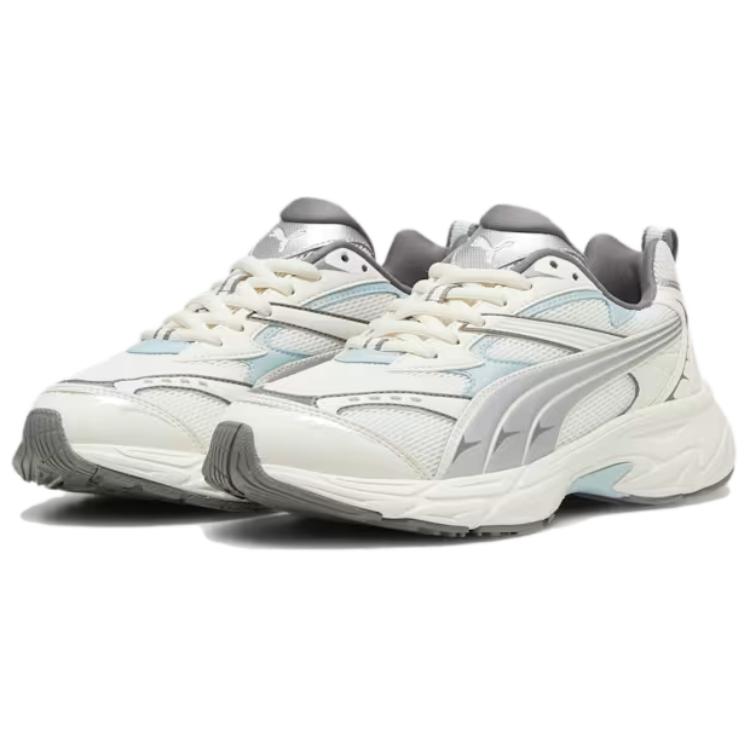 Puma Morphic White Grey Unisex Lifestyle Shoes 392724-34