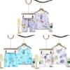 Space Kids Sleeveless Vest Set With Cotton Satin Short Pants For Summer Comfort And Play