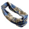Women's European Bohemian-Style Cashew Flower Print Elastic Sports Headband
