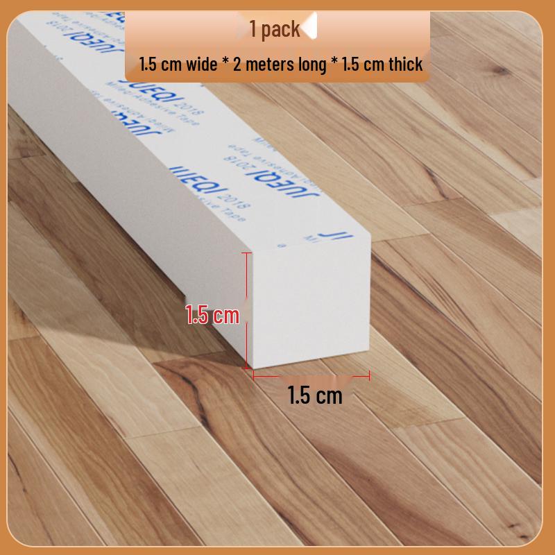 Samoprzylepny biały pasek z gumy piankowej: Uszczelka do drzwi i okien, amortyzująca, dźwiękoszczelna, podkładka antykolizyjna do urządzeń mechanicznych.