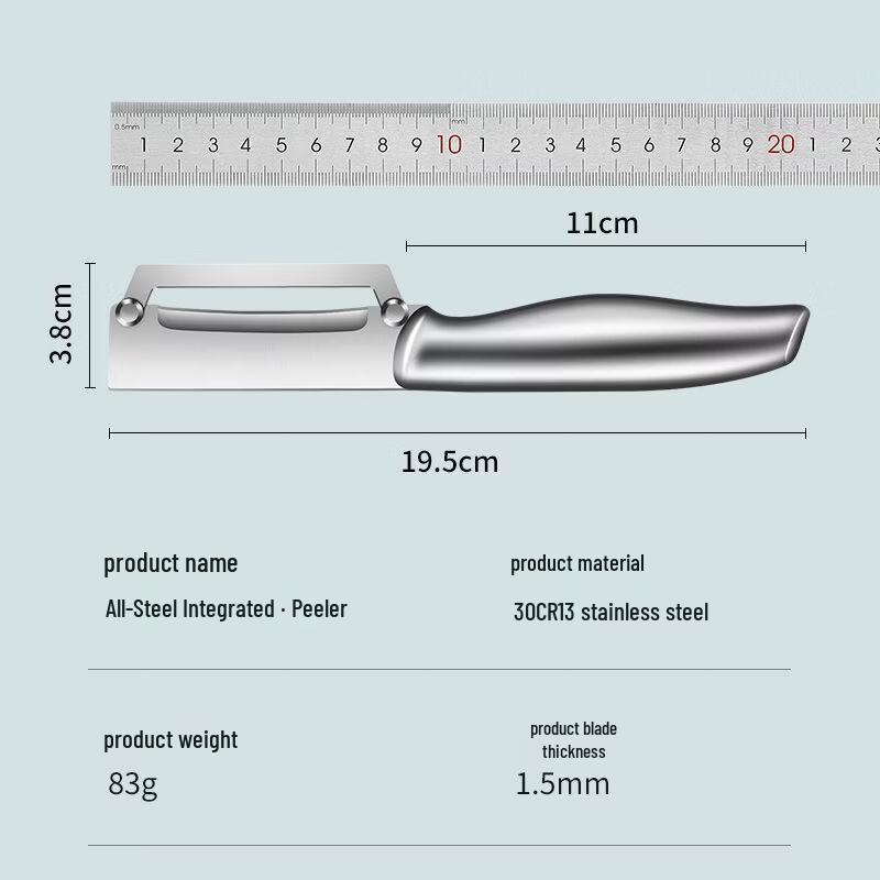 Zhishi Výkonný škrabka s dřevěnou rukojetí