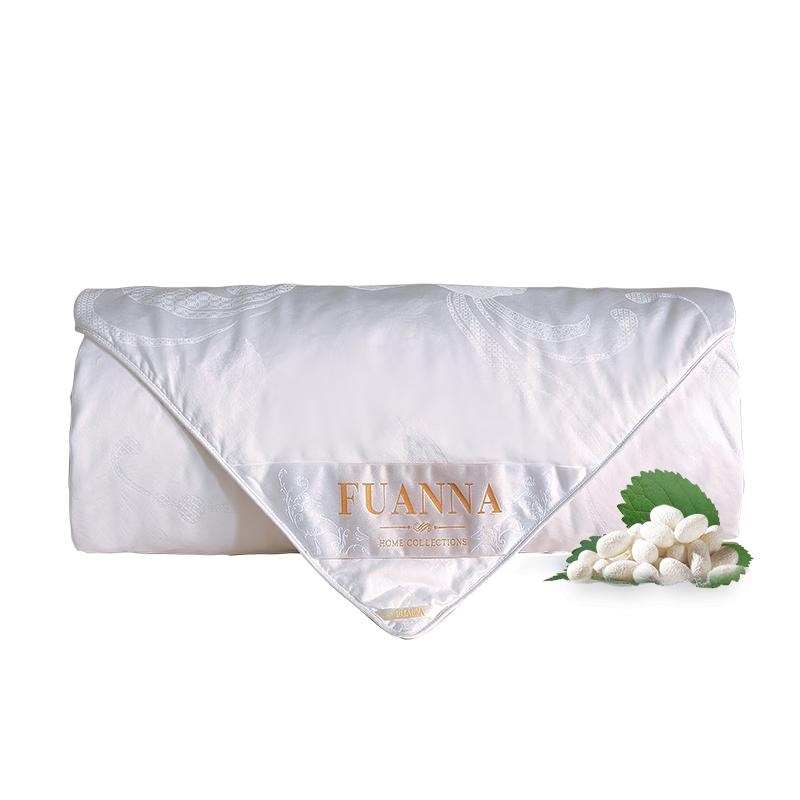 Fuanna 100% Silk Summer Air Conditioning Quilt