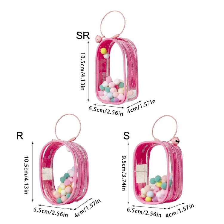 Sturdy PVC Clear Baby Display Storage Bag Portable and Waterproof Suitable for Family and Outdoor Daily Casual Use
