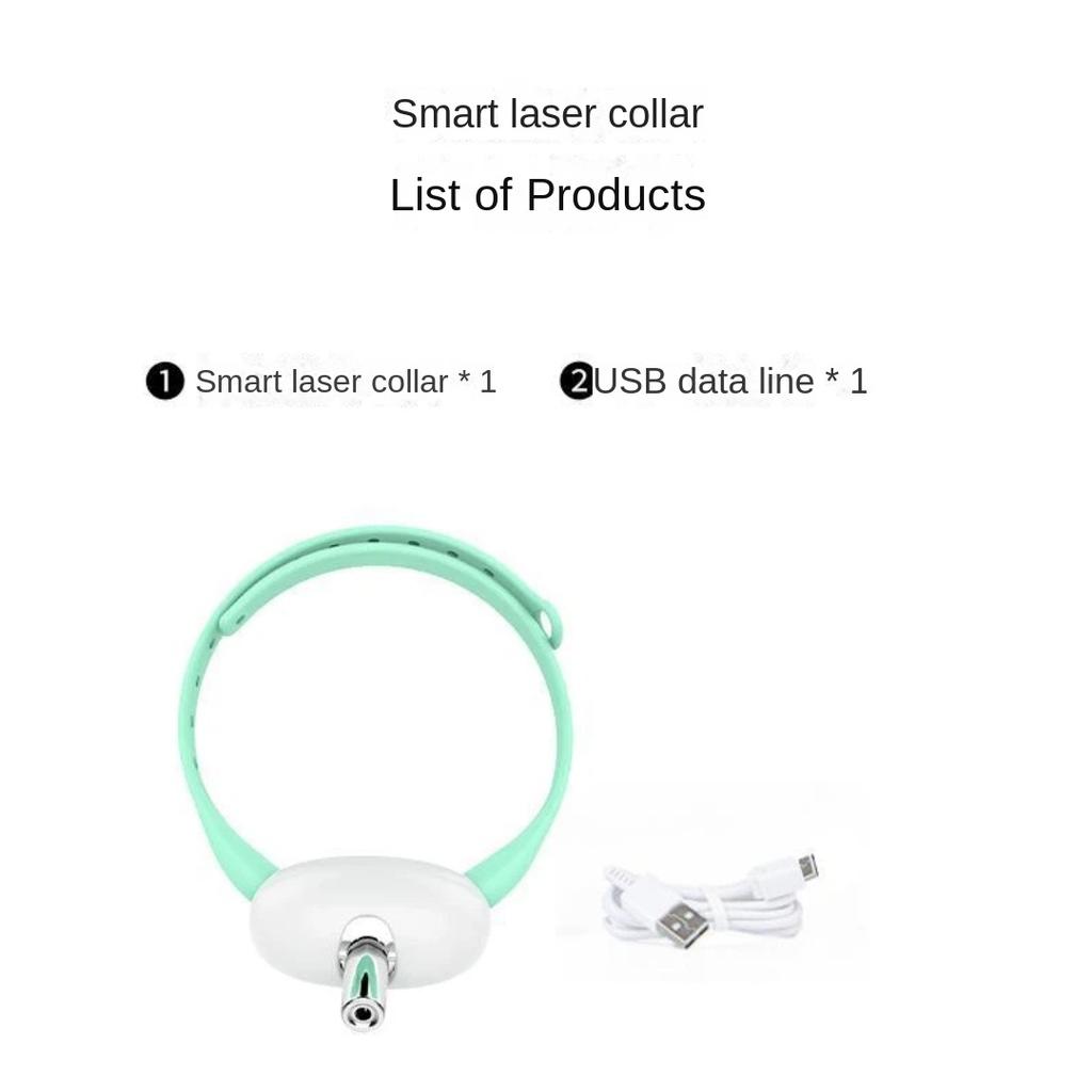 Intelligent Laser Cat Teasing Collar, Automatic Laser Pet Toy for Cat Exercise & Entertainment