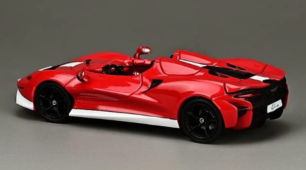 CM MODEL Scale McLaren Elva Finished Product 1/64 Red/White CM64-Elva-03