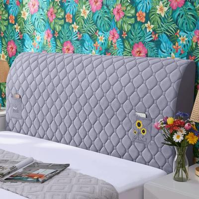 Anti-Collision Bedhead Cover All Inclusive Thickened Bed Head Slipcover Minimalist Dustproof Dust Protection Cover Apartment