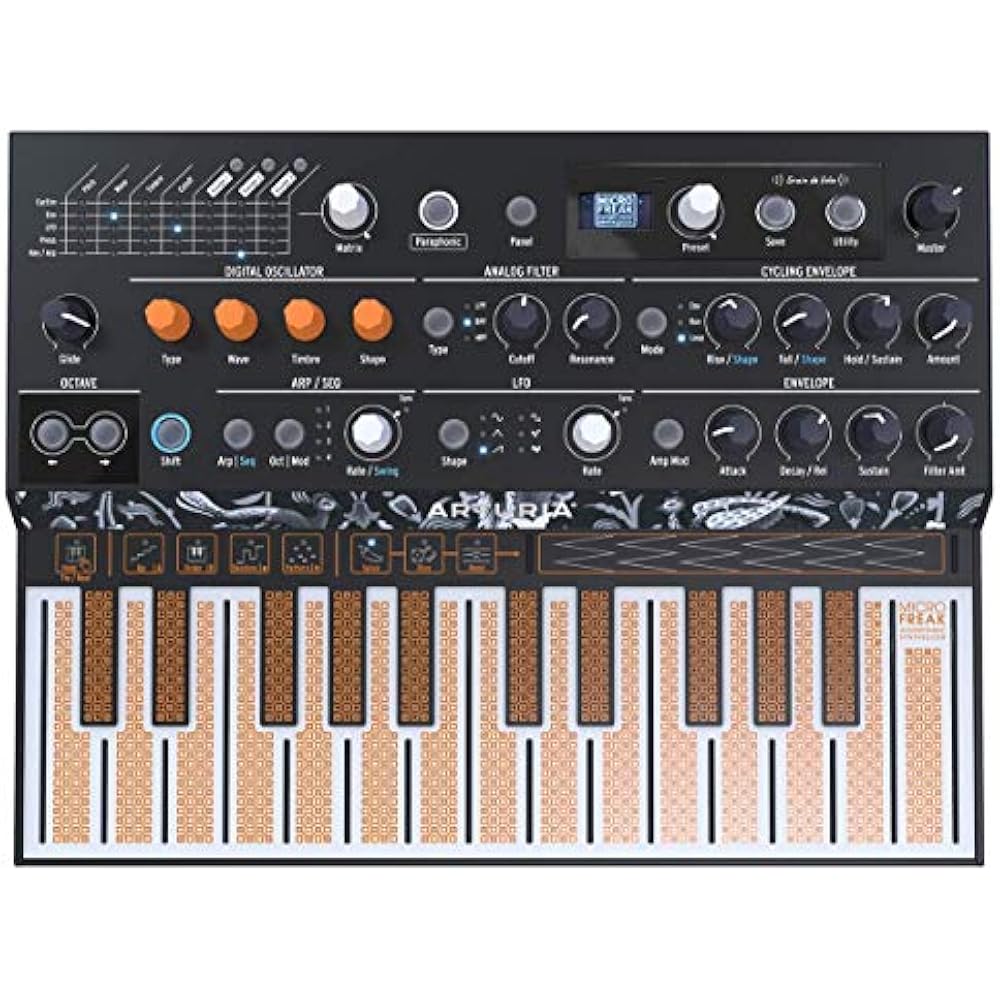 

ARTURIA HYBRID SYNTHESIZER MICROFreak