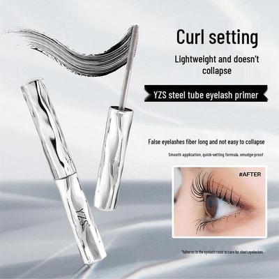 Waterproof Steel Tube Mascara: Lengthening, Curling, Non-Smudge, Long-Lasting Eyelash Primer