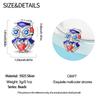 Charms Original Copper Plated Blue Graduation Owl Beads Fit Bracelet Diy Fine Gift Women Delicate Jewelry Accessory