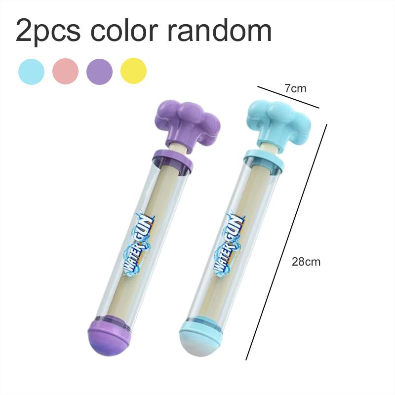 Fireworks Water Gun Toy Straight Tube Watergun Children Adults Summer Swimming Pool Toys Gift Outdoor Fun Water Fight Props TMZ