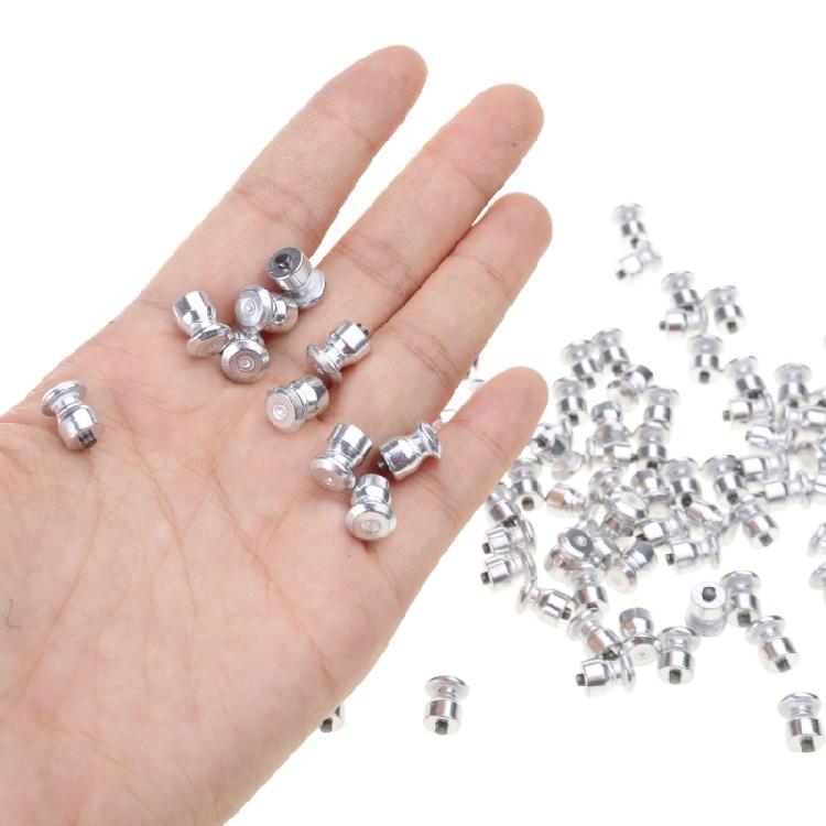 100Pcs Wheel Tire Studs Spikes Winter Lugs Screw Hiking Shoes Anti-slip Screws