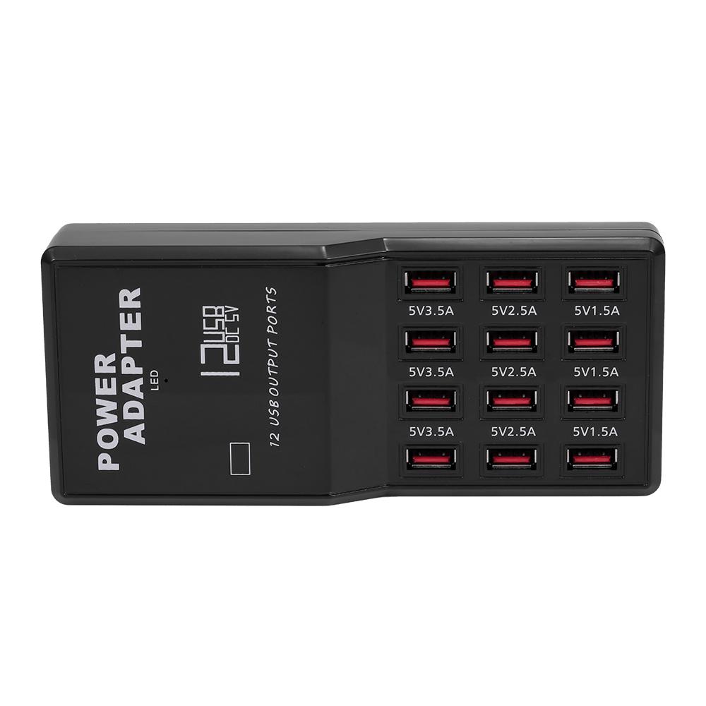 Smart Charging Station with 12 Ports USB Charging Dock USB  R of   Compatibility Charging Station for Family and   Use