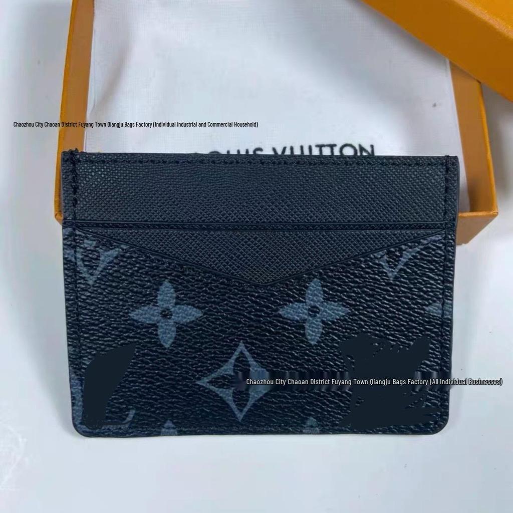 Evropský a americký klasický držák na více karet: Módní peněženka na mince a ochranné pouzdro