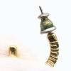 Used SWAROVSKI Pierce metal/Rhinestone 3.0g Gold Halfling