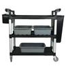 HAISIDIKE HK-727 3-Tier Plastic Utility Cart