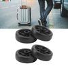 4Pcs Luggage Wheel Suitcase Wheels Universal Wheel Caster Wheel PVC Accessory for Replacement