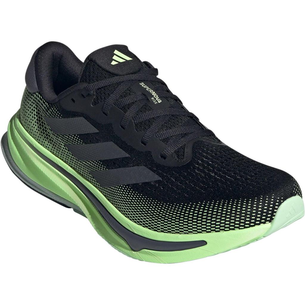 Adidas SUPERNOVA RISE Core Size M, Black/Grey Five/Green Spark, 29.0cm