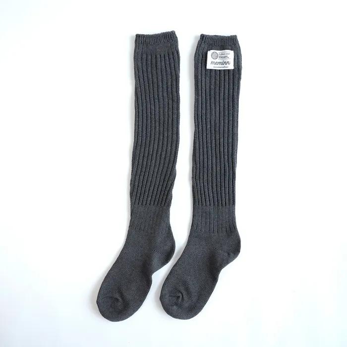 [Gift Wrapping] Moment Rib Knee Socks