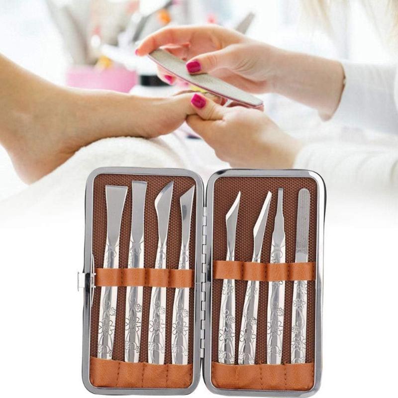 

Профессиональный набор инструментов для педикюра, набор маникюрных ножей, нож для педикюра из нержавеющей стали, нож для стрижки ногтей, скребок для ног, удаление омертвевшей кожи