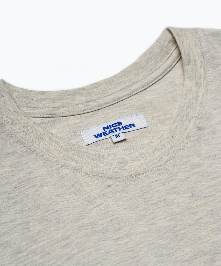 Naiseuwedeo Signature T-Shirt (Oatmeal Melange)