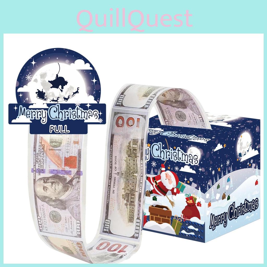 Gift Party Christmas Box With Enclosed Cash Festive Exchanges Decoration Events