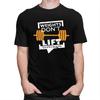 Individuelle Fitness-Zitate T-Shirts für Männer, Baumwolle, Sport, Bodybuilding, Workout, Freizeit