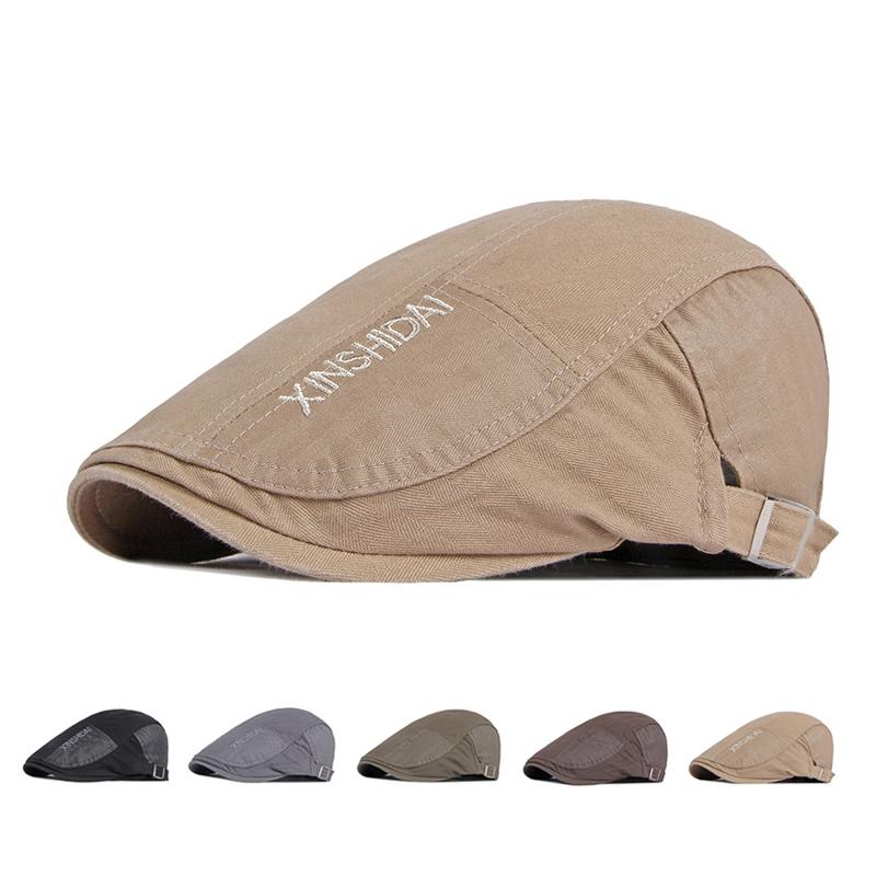 Baskenmütze, Newsboy-Kappen für Herren, britische Vintage-Baumwollnaht, Vorwärtskappe, Damen-Gatsby-Malerhüte, Efeu-Hut, Gorro Hombre Boina