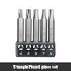 4-13pcs Special-Shaped Screwdriver Set 50mm U-Shaped Y-Type Triangle Inner Cross Three Points Screwdriver Bit Tool Accessories