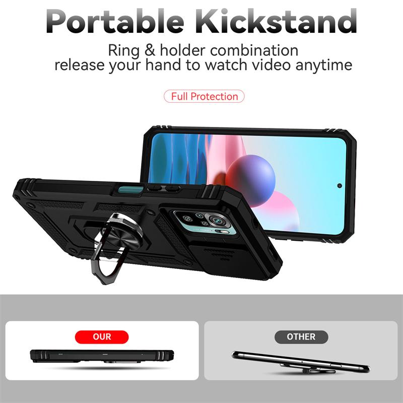 Pro Xiaomi Poco M5S Pouzdro Kovový Držák Prstenu Posuvný Kryt Objektivu Pro Poko Pocco Poxo Little M5S M 5S 5 S PocoM5S 4G Zadní Kryt